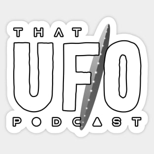 That UFO Podcast Logo Sticker